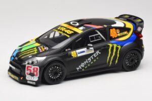Ford Fiesta RS WRC #46 V. Rossi / C. Cassina Monza Rally Show 2011 Minichamps 1:18 151110846 Pressofusione