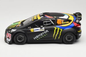 Ford Fiesta RS WRC #46 V. Rossi / C. Cassina Monza Rally Show 2011 Minichamps 1:18 151110846 Pressofusione — immagine 3 di 6