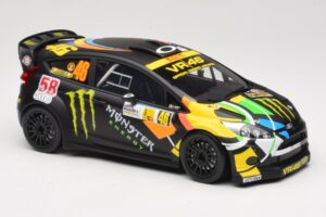 Ford Fiesta RS WRC #46 V. Rossi / C. Cassina Monza Rally Show 2011 Minichamps 1:18 151110846 Pressofusione — immagine 4 di 6