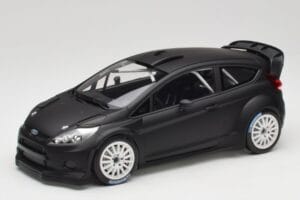 Ford Fiesta RS WRC Street Mk7 Nero Opaco Minichamps 1:18 151110892 Pressofusione