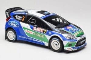 Ford Fiesta WRC #3 J-M. Latvala / M. Anttila Rally Great Britain Winner 2012 Minichamps 1:18 151120803 Pressofusione — immagine 4 di 6