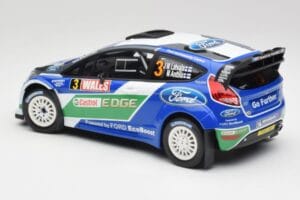 Ford Fiesta WRC #3 J-M. Latvala / M. Anttila Rally Great Britain Winner 2012 Minichamps 1:18 151120803 Pressofusione — immagine 5 di 6
