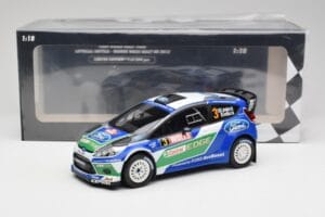 Ford Fiesta WRC #3 J-M. Latvala / M. Anttila Rally Great Britain Winner 2012 Minichamps 1:18 151120803 Pressofusione — immagine 6 di 6