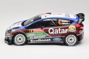 Ford Fiesta WRC #4 M. Ostberg / J. Andersson Rally Monte Carlo 2013 Minichamps 1:18 151130804 Pressofusione — immagine 3 di 6