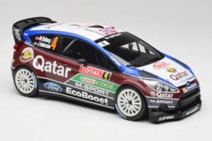 Ford Fiesta WRC #4 M. Ostberg / J. Andersson Rally Monte Carlo 2013 Minichamps 1:18 151130804 Pressofusione — immagine 4 di 6