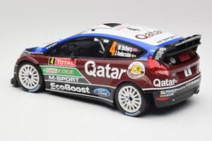 Ford Fiesta WRC #4 M. Ostberg / J. Andersson Rally Monte Carlo 2013 Minichamps 1:18 151130804 Pressofusione — immagine 5 di 6