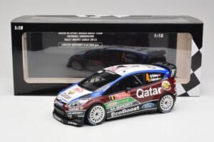 Ford Fiesta WRC #4 M. Ostberg / J. Andersson Rally Monte Carlo 2013 Minichamps 1:18 151130804 Pressofusione — immagine 6 di 6