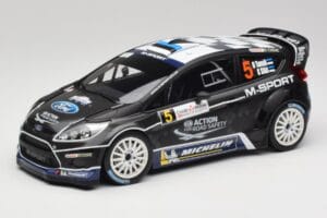 Ford Fiesta WRC #5 O. Tanak / R. Sikk Rally France 2012 Minichamps 1:18 151120805 Pressofusione