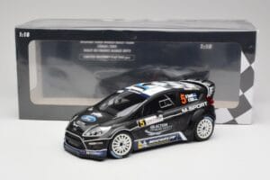 Ford Fiesta WRC #5 O. Tanak / R. Sikk Rally France 2012 Minichamps 1:18 151120805 Pressofusione — immagine 6 di 6