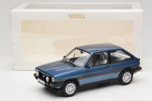Ford Fiesta XR2 Mk1 Blue Metallic Norev 1:18 182744 Pressofusione — immagine 6 di 6