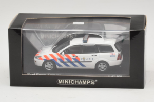 Ford Focus Turnier Politie Minichamps 1:43 430087092 Pressofusione — immagine 4 di 4