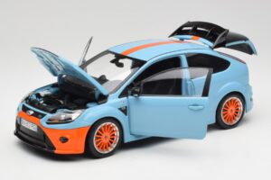 Ford Focus RS LM Classic Edition Gulf 1968 Ford GT40 Tribute Minichamps 1:18 100080068 Pressofusione — immagine 2 di 8