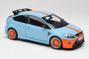 Ford Focus RS LM Classic Edition Gulf 1968 Ford GT40 Tribute Minichamps 1:18 100080068 Pressofusione — immagine 6 di 8