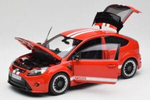Ford Focus RS LM Classic Edition Race Red 1967 Ford Mk IV Tribute Minichamps 1:18 100080067 Pressofusione — immagine 2 di 8