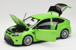 Ford Focus RS Mk2 Green Metallic Minichamps 1:18 100080001 Pressofusione — immagine 2 di 8