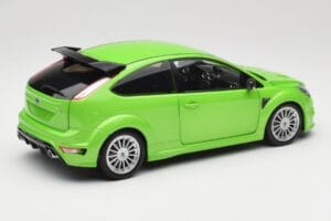 Ford Focus RS Mk2 Green Metallic Minichamps 1:18 100080001 Pressofusione — immagine 3 di 8