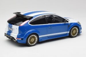 Ford Focus RS Mk2 LM Classic Blu Capri RS2600 Tribute Minichamps 1:18 100080072 Pressofusione — immagine 3 di 8
