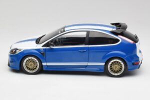 Ford Focus RS Mk2 LM Classic Blu Capri RS2600 Tribute Minichamps 1:18 100080072 Pressofusione — immagine 4 di 8