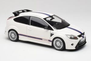 Ford Focus RS Mk2 LM Classic Bianco Mk IIb Tribute Minichamps 1:18 100080167 Pressofusione — immagine 6 di 8