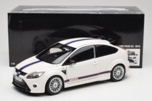 Ford Focus RS Mk2 LM Classic Bianco Mk IIb Tribute Minichamps 1:18 100080167 Pressofusione — immagine 8 di 8