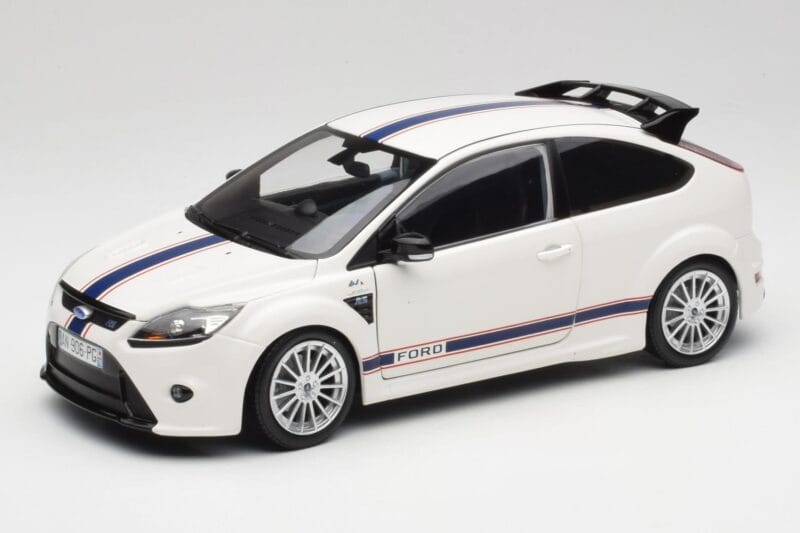 Ford Focus RS Mk2 LM Classic Bianco Mk IIb Tribute Minichamps 1:18 100080167 Pressofusione