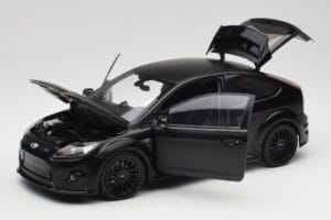 Ford Focus RS Mk2 Matte Black Minichamps 1:18 100080000 Pressofusione — immagine 2 di 8
