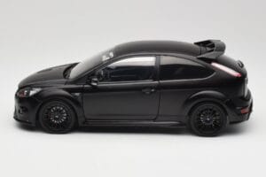 Ford Focus RS Mk2 Matte Black Minichamps 1:18 100080000 Pressofusione — immagine 4 di 8