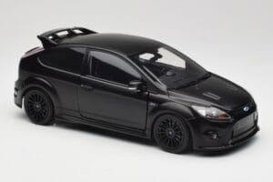 Ford Focus RS Mk2 Matte Black Minichamps 1:18 100080000 Pressofusione — immagine 6 di 8