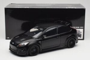 Ford Focus RS Mk2 Matte Black Minichamps 1:18 100080000 Pressofusione — immagine 8 di 8