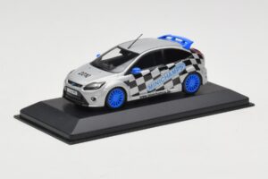 Ford Focus RS Mk2 Promo Blue Wheels Minichamps 1:43 FORD002 Pressofusione — immagine 2 di 4