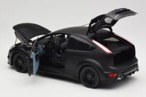 Ford Focus RS Mk2 RS500 Top Gear Matt Black Minichamps 1:18 519100800 Pressofusione — immagine 5 di 8