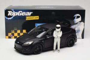 Ford Focus RS Mk2 RS500 Top Gear Matt Black Minichamps 1:18 519100800 Pressofusione — immagine 8 di 8