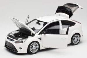 Ford Focus RS Mk2 Bianco Minichamps 1:18 100080002 Pressofusione — immagine 2 di 8