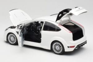 Ford Focus RS Mk2 Bianco Minichamps 1:18 100080002 Pressofusione — immagine 5 di 8