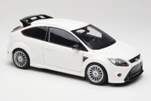 Ford Focus RS Mk2 Bianco Minichamps 1:18 100080002 Pressofusione — immagine 6 di 8