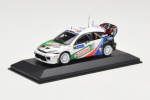Ford Focus RS WRC #7 M. Martin / M. Park Winner Rally Catalunya 2004 Minichamps 1:43 400048497 Pressofusione — immagine 2 di 4