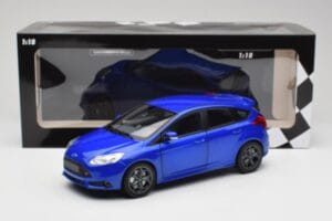 Ford Focus ST Mk2 Blue Metallic Minichamps 1:18 110082001 Pressofusione — immagine 8 di 8