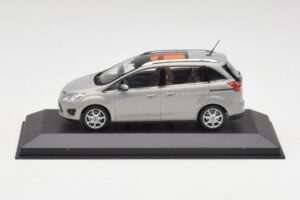 Ford Grand C-Max Mk2 Grigio Metallizzato Minichamps 1:43 400089101 Pressofusione