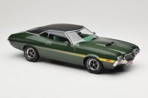 Ford Gran Torino Sport Verde IXO 1:18 18CMC185 Pressofusione — immagine 4 di 6