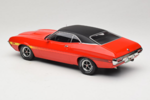 Ford Gran Torino Sport Rosso IXO 1:18 18CMC263 Pressofusione — immagine 5 di 6
