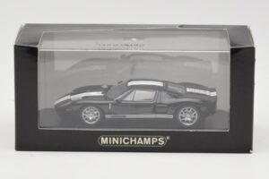 Ford GT Nero Minichamps 1:43 400084204 Pressofusione — immagine 4 di 4