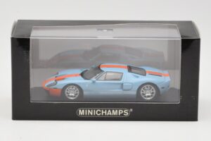 Ford GT Gulf Minichamps 1:43 400084202 Pressofusione — immagine 4 di 4