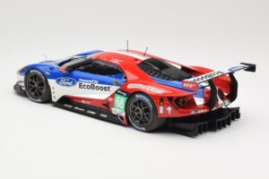 Ford GT GTE #68 D. Muller / J. Hand / S. Bourdais Chip Ganassi Racing LMGTE Pro 24 Hours of Le Mans 2016 Winner Minichamps 1: — immagine 5 di 6