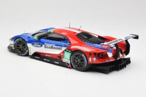Ford GT GTE Chip Ganassi UK #66 O. Pla / S. Mucke / B. Johnson 24 Hours of Le Mans 2016 Minichamps 1:18 155168666 Pressofusio — immagine 5 di 6