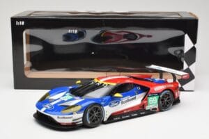 Ford GT GTE Chip Ganassi USA #69 R. Briscoe / R. Westbrook / S. Dixon 24 Hours of Le Mans 2016 Minichamps 1:18 155168669 Pres — immagine 6 di 6