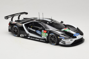 Ford GT GTE #66 O. Pla / S. Bourdais / R. Briscoe 24 Hours of Le Mans 2019 IXO 1:18 IXOSP-FGT18105 Pressofusione — immagine 4 di 6