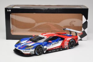 Ford GT #68 D. Muller / J. Hand / S. Bourdais LMGTE Pro Winner 24 Hours of Le Mans 2016 Minichamps 1:18 4012138143098 Pressof — immagine 6 di 6