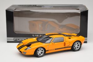 Ford GT Arancione Beanstalk Group 1:18 686500597 Pressofusione — immagine 8 di 8