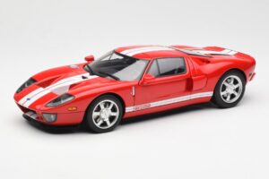 Ford GT Rosso AUTOart 1:18 73021 Pressofusione