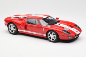 Ford GT Rosso AUTOart 1:18 73021 Pressofusione — immagine 6 di 8